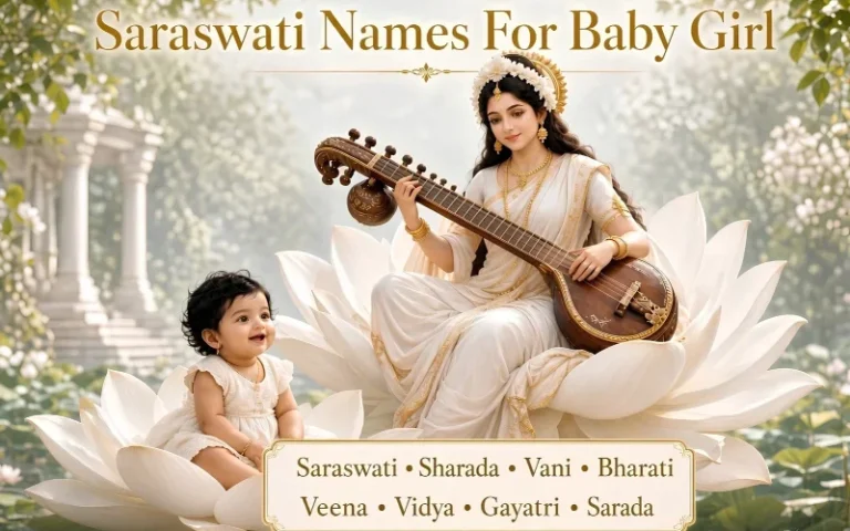 Saraswati Names For Baby Girl