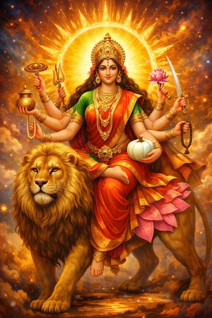 Colour Navratri 9 Days Devi Names,