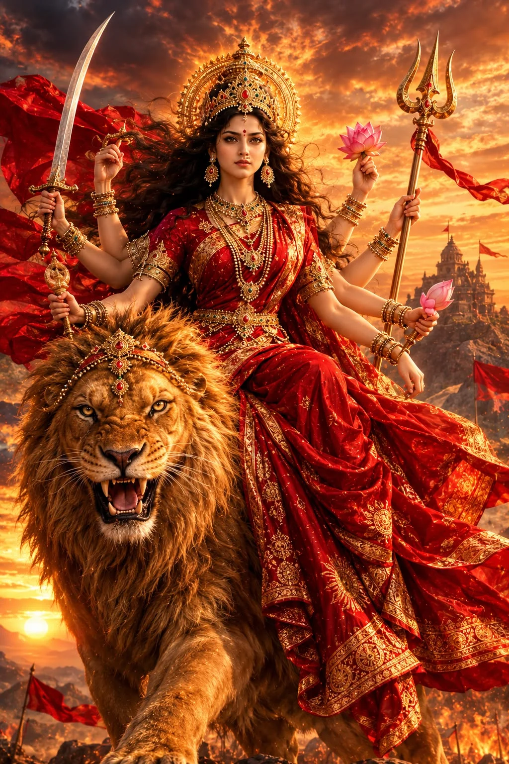 Colour Navratri 9 Days Devi Names,