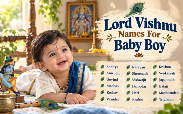 111+ Lord Vishnu Names For Baby Boy: Unique Names With Beautiful Meanings